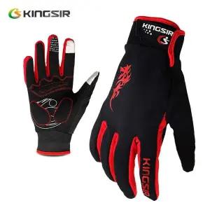 [골드스마일]KINGSIR킹썰 스포츠 자전거 가을겨울 방한 장갑 선택3