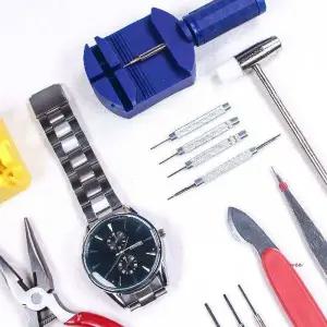 셀프시계 시계줄 약조절 줄이기 교체 공구세트 배터리nop254