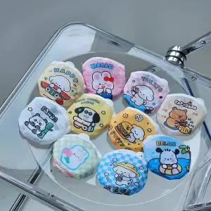 TBZ 애니멀 캐릭터 원터치 접이식 폴딩 부채 10Colors