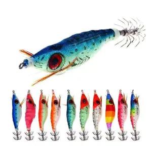 TBZ 야광바디 2중바늘 축광에기-색상랜덤발송 바다루어