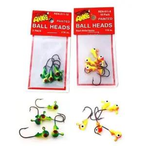 TBZ 낚시 루어바늘 지그헤드 5p세트-색상랜덤발송 낚싯