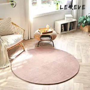 [르헤브] 비비드 사계절 보송 원형 카페트 (200R)
