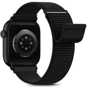 나일론 루프 스포츠 밴드 여성용 밴드와 호환되는 40mm 44mm 45mm 46mm 49mm 38mm 42mm, 울트라 2, SE, 시리즈 10 9 8 7용 iWatch 손목 스트랩, 통기성, 부드러운 밴드로 야외에 이상적입니다