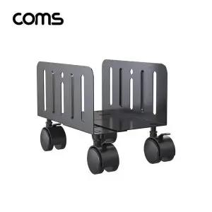 TBZ Coms 이동식 데스크탑 PC 본체 받침대 스탠드 회전형 너비