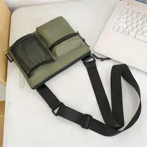 WL 지갑 핸드 폰 미니 크로스 백 여행 가방 카키 예쁜크로스백
