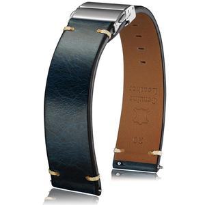 게탈리아 가죽 시계 밴드 레트로 오일 왁스 정품 가죽, 18mm 19mm 20mm 21mm 22mm 퀵 릴리스 폴드오버 남성용 및 여성용 교체 시계 스트랩