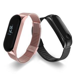 Xiaomi Mi Band 6 5 4 3 용 밀라노 손목 밴드 스테인레스 스틸 스트랩 Miband Correa Smart Watch