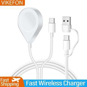 Apple Watch 충전기 iPhone 3 in 2 USB C 케이블 Ultra/SE/9/8/7/6/5/4/3/2/1과 호환되는 고속