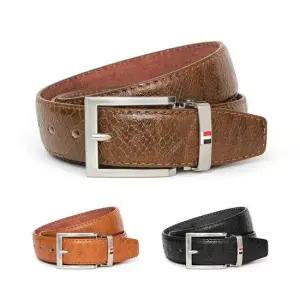 TCG17 튀빙겐스미스 파이톤 남성 가죽 벨트 정장벨트
