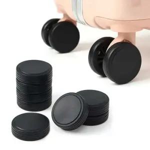 캐리어 바퀴 풀커버 8p세트(블랙) 캐리어바퀴덮개