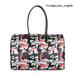 [타임워커] 카모플라쥬 여행용 PVC 보스턴백