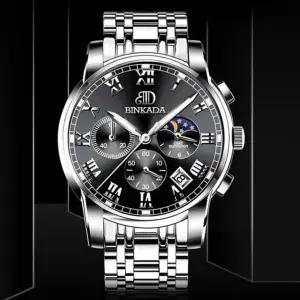 메탈 써지컬스틸 시계 군인 체인팔찌 손목 전자 패션