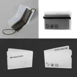 ( )포켓 접이식 마스크 케이스 마스크보관 마스크파우치 마스크보관함