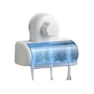 ( )흡착식 칫솔걸이 가정 욕실 칫솔거치대 칫솔 디스펜서 화이트