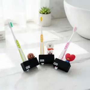 (옵션 칫솔홀더 타타-반)귀여운 캐릭터 칫솔걸이 욕실 벽걸이 거치대 위생 보관함