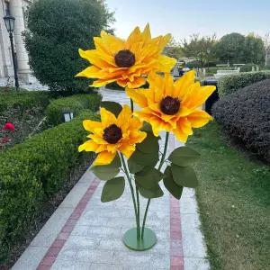 결혼식 대형 야외무대 개업현장 특대형 해바라기