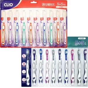 [RIZPICK]TBZ 향 균라운드모 잇몸관리 칫솔 10p세트 귀여운칫솔