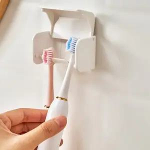 ( )공중부양 칫솔꽂이 심플 욕실용품 칫솔걸이 2구