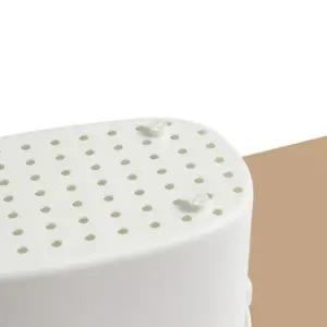 휴대용 물빠짐 목욕 바구니 수납함 실용적인 욕실 정리 솔루션 공간 절약 화장실 다용도