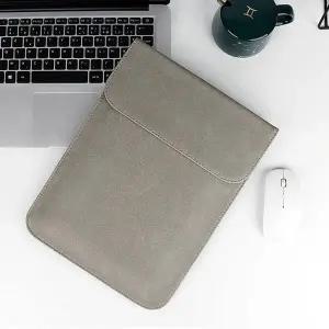 가죽 노트북 슬리브 파우치 141 154형 그레이 WFLOPWT