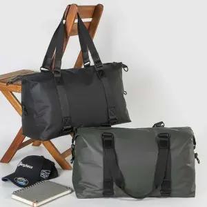 탈부착 크로스 스트랩 심플컬러 여행용가방 보스턴백