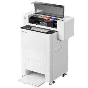 xTool Apparel Printer 의류 프린터+오븐 패키지/의류+원단/ 컬러프린팅/행사티 동아리굿즈/주문형 인쇄작업진기/데스크탑 CO2 레이저 커터기/곡면 각인 가능