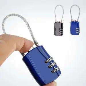 [무료배송] 도난방지 와이어 자물쇠 번호키 잠금장치 캐리어용