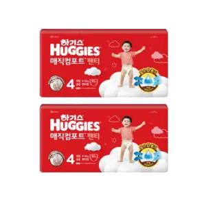 하기스 2024 매직컴포트 (팬티형) 4단계 (공용) 50매 2팩