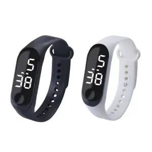 TBZ 잔솔 LED 전자 방수 손목시계 스포츠 디지털 고등학생