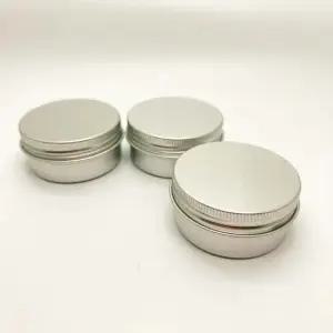 알루미늄 소분 용기 미니사이즈 여행 공병 여행용 용기 담기 크림 용품 알미늄 라운드 둥근 틴 케이스