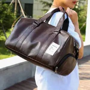 인조가죽 여행백 운동 헬스 트레이닝 스포츠 가방