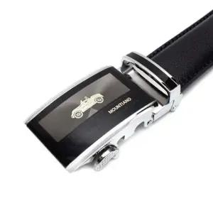 M03 블루마운트 소가죽 자동 정장벨트 남자벨트 벨트