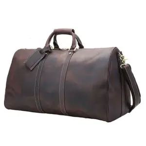 남성 고급 가죽 보스턴백 데일리 여행 더플백 토트백