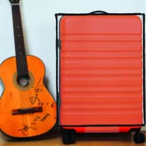 캐리어 커버 보호 방수 24인치 블랙 오염방지 덮개 케이스 고급 수화물