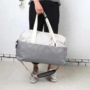 여행 스포츠 운동 가방 피크닉 보스턴 -그레이 보스턴백