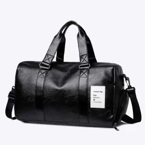 인조가죽 방수원단 여행용 보조가방 보스턴백