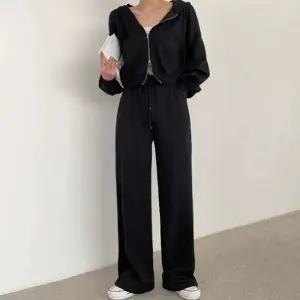 데일리 모던 여성 후드집업 일자팬츠 셋업 LK-SS53