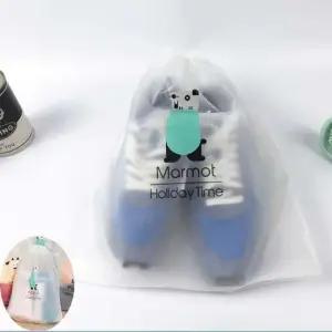 여행용 신발 소품 옷 보관 방수 비닐주머니1P