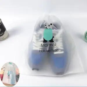 여행용 신발 소품 옷 보관 방수 비닐주머니1P