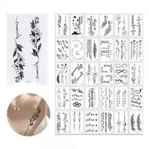 SET 30P 타투스티커 E 타투판박이 타투스티커