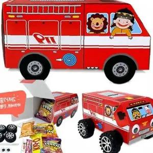 소방차 저금통 만들기 세트 간식 포함 미니카 장난감 어린이날 답례품 선물