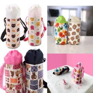 물병 주머니 물통 가방 파우치/보냉 보온 겸용/크로스 어깨끈형