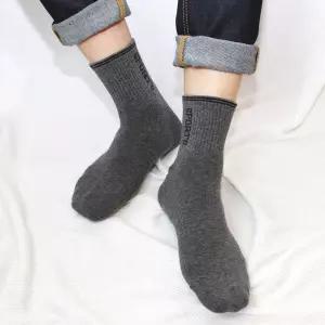 히트잇양말 남성 스포츠 로고 중목 양말 12켤레 세트