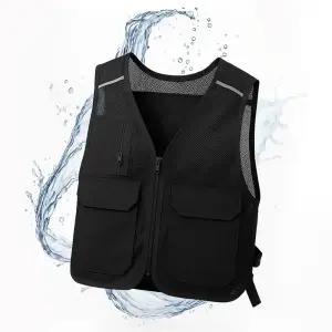 힐링팩토리 에어 쿨조끼 아이스조끼 얼음 냉감 메쉬 쿨링 여름 야외 작업 냉매 포함