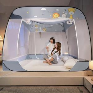 원터치 침대모기장 사각모기장 3종