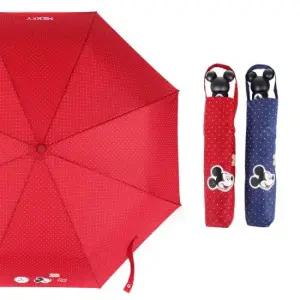[K0635] 미키마우스 3단 자동우산 [패치-70007] 아동우산