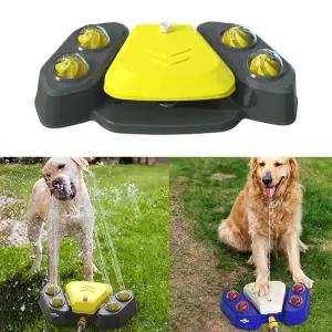 강아지 샤워기 애견 물놀이 장난감 애견 여름 야외 식수대 분수대 급수기 목욕 수영장 목욕통 급수 놀이터