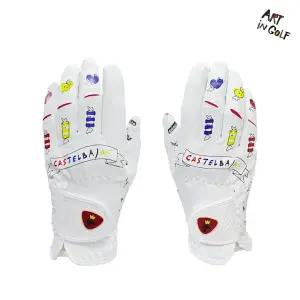 까스텔바작 논슬립 여성용 양손 골프장갑
