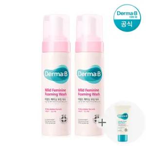 [공식] 더마비 마일드 페미닌 포밍 워시 200ml x2개+튜브견본(랜덤)