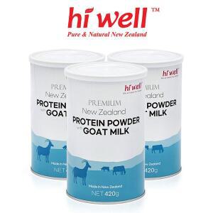 [하이웰]프리미엄 뉴질랜드 산양유 단백질 분말 420g 3통